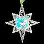 Green & Blue Baby Ornament