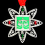 Green & Red Lawyer Ornament