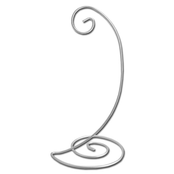 Large Spiral Ornament Stands Silver Bulk Pricing Kyle Design