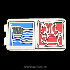 Labor Day Money Clips