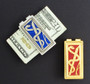 Gold and Silver Doctor Money Clips