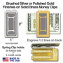 Unique Money Clips with Sewing Design