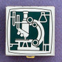 Science Microscope Pill Box