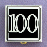 Number 100 Pill Box