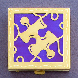 Puzzle Piece Pill Box