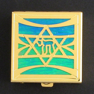 Jewish Star of David Pill Box