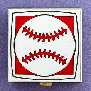 Baseball Pill Box