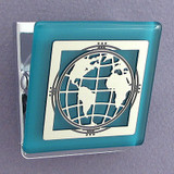 Earth Refrigerator Magnet Clips