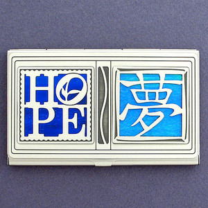 Hopes and Dreams Business Card Holder