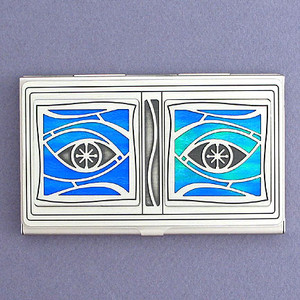 All Eyes Watching You Business Card Holder Case