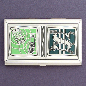 Investment Manager Business Card Case