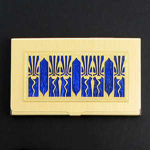 Retro Art Deco Business Card Holder