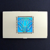 Egyptian Lotus Business Card Holders