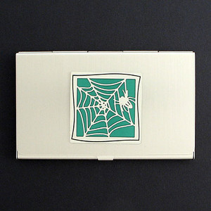 Spiderweb Business Card Holders