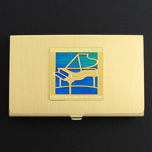 Piano Business Card Case