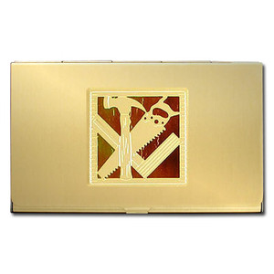Men's Customized Name Engraving Card Holders