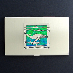 Whale Business Card Holders