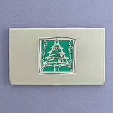Christmas Tree Business Card Holders