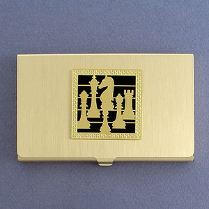 Chess Business Card Holders