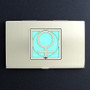 Woman Symbol Business Card Holder