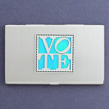 Voting Business Card Case