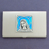 Virgin Mary Business Card Case