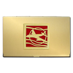 Airliner Business Card Case