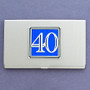 Number Forty Business Card Case