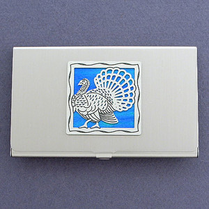 Wild Turkey Business Card Case