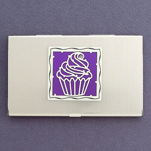 Cupcake Business Card Holder