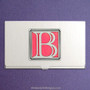 Monogrammed Letter B Business Card Cases