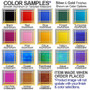 Select Colors on And Sign Business Card Cases