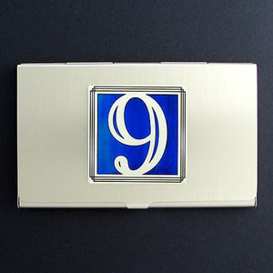 Lucky Number 9 Business Card Cases