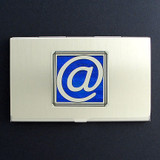 At Symbol Business Card Holder