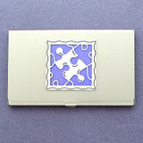 Puzzle Piece Business Card Holder