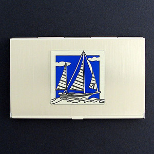Sailboat Business Card Holders