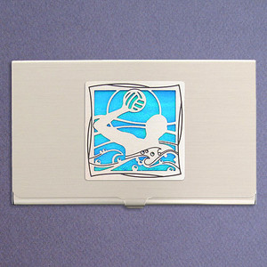 Water Polo Business Card Case