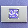 Silver 95th Anniversary Card Holder