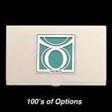 Taurus Sign Business Card Case
