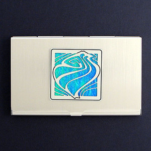 Seashell Business Card Case