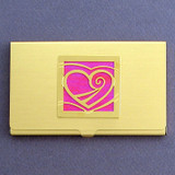 Heart Business Card or Credit Card Holders