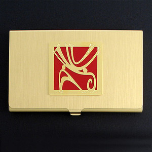 Decorative Wind Design Business Card Case