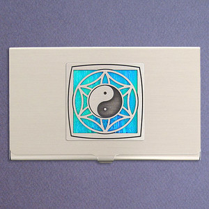 Yin Yang Business Card Holder Case