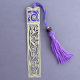 Vines Decorative Long Tassel Bookmark for Books