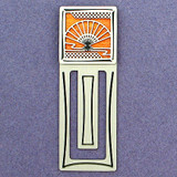 Asian Hand Fan Engraved Bookmarks