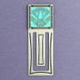 Egyptian Lotus Engraved Bookmark