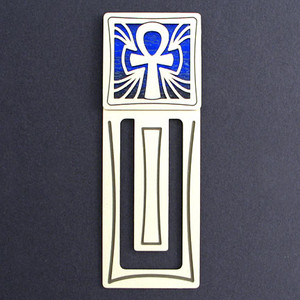 Ankh Engraved Bookmark
