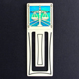 Lawyer  Engraved Bookmark