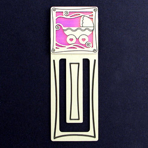 Baby Carriage Engraved Bookmark