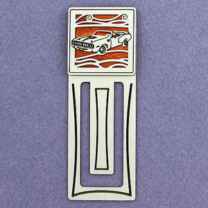 Convertible Car Engraved Bookmark